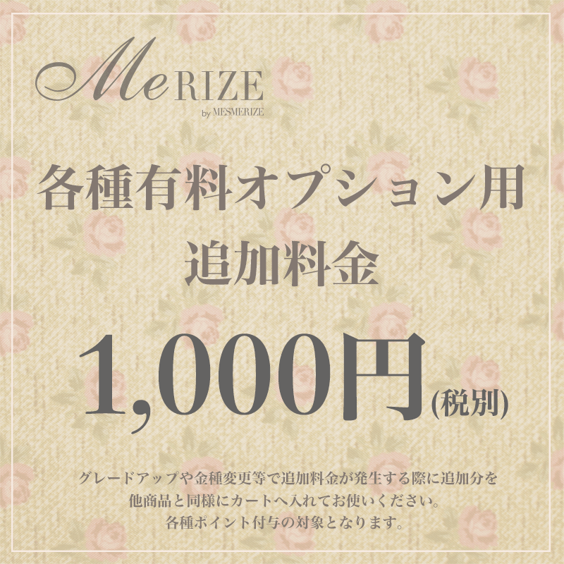 樂天商城 - 【1,000円(税別)】各種有料オプション用追加料金