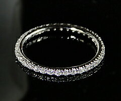 天然 ダイヤ 0.30ct フルエタニティ リング ピンキー対応 フルエタ 細身 プラチナ pt950 pt900 K18 ゴールド各色 指輪 ダイヤモンド 0.30カラット以上 360度 18金 YG WG PG 記念日 レディース ギフト ブライダル 4月誕生石 品質保証書付