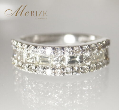 天然ダイヤ1.0ctupパヴェリン...