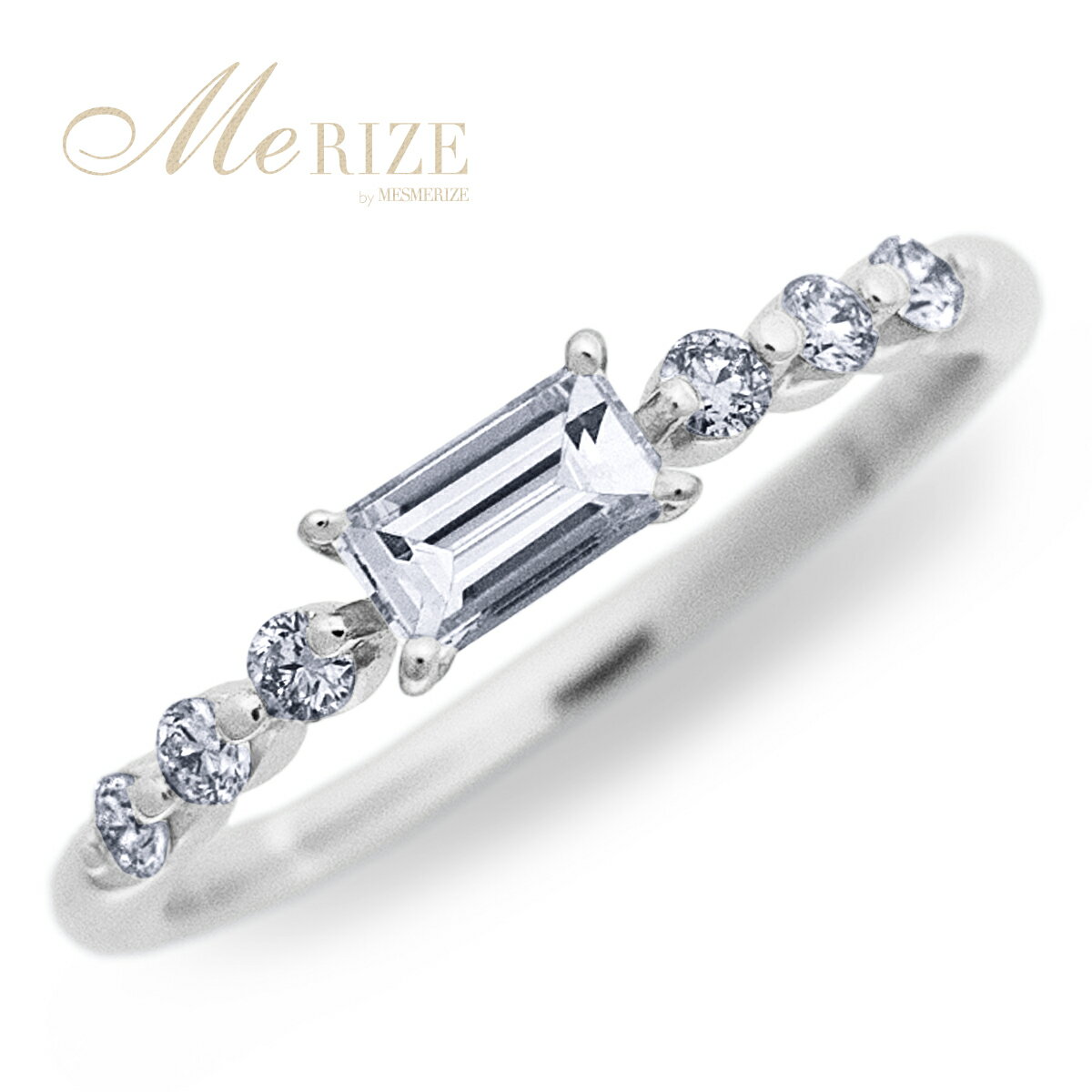 pt950 1.0ct ダイヤ リング