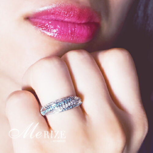 K18 ブルー ホワイト ダイヤ 0.477ct パヴェ ゴールド リング 指輪 レディース 天然 トリートメント ダイヤモンド カラー 2色 54石 0.477カラット 18金 YG WG PG ホワイト イエロー ピンク 上質厳選素材 一生モノ 4月誕生石 品質保証書付