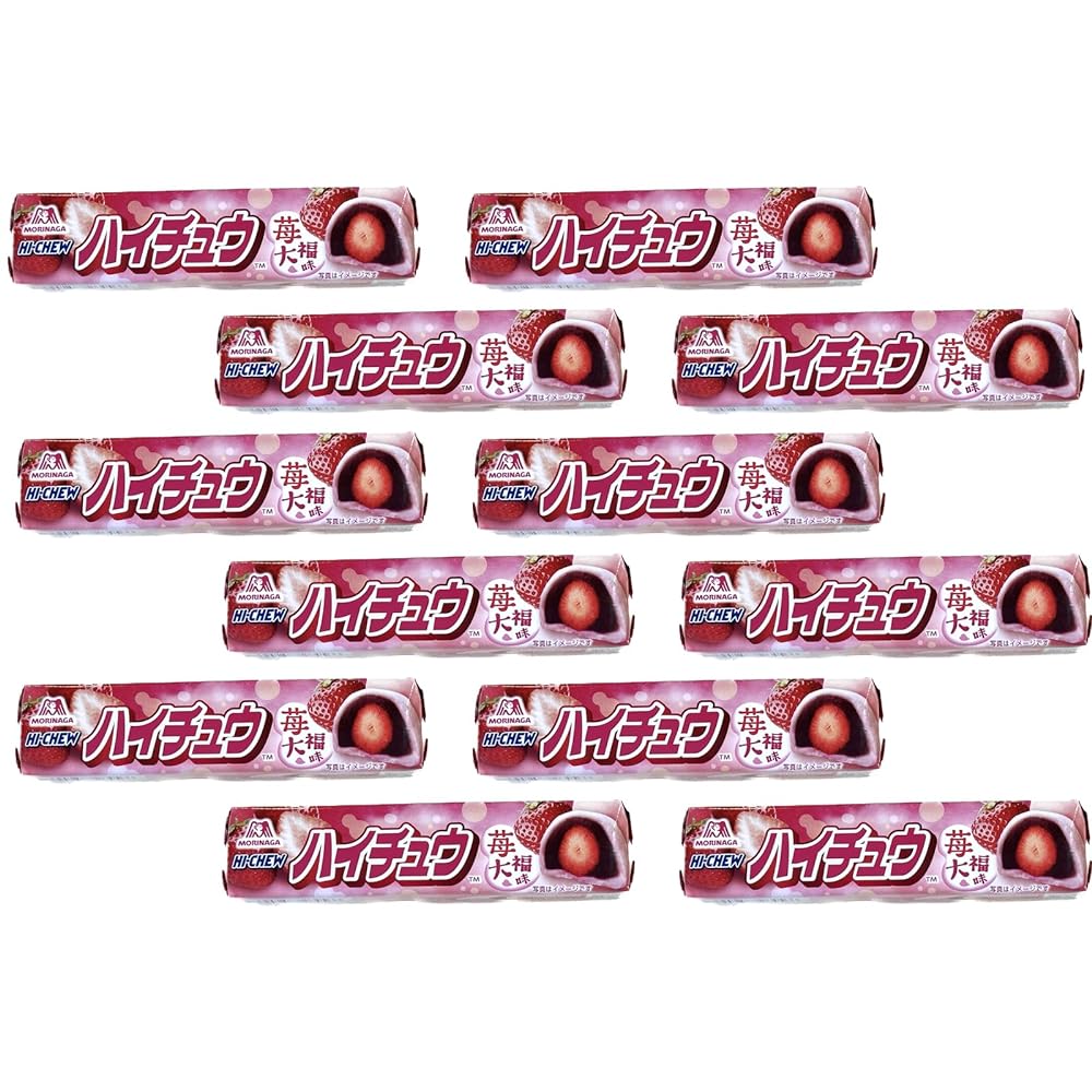 森永製菓 ハイチュウ 苺大福味 12粒×12個