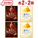 カンロ 魔性キャンディ 2種( 塩キャラメル / バターソルト )各2計4袋 ( キャンディ ハードキャンディ セット あめ 飴 アメ 個包装 糖分補給 大人気 )