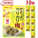 なとり 素材の色を楽しむ 甘ずっぱいカリカリ梅 種ぬき 22g×10袋 賞味期限:2025年11月末 | チャック付き はちみつ 無着色 おつまみ 珍味