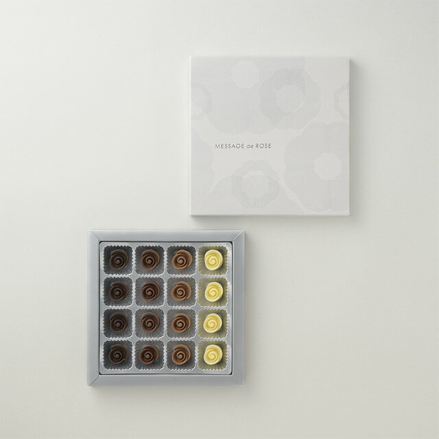 フルレット・クラシック【対象手提げサイズM】薔薇 バラ チョコ ギフト 贈り物 誕生日 お祝い お返し 結婚 手土産 綺麗 おしゃれ かわいい チョコレート メサージュ ド ローズ(4)