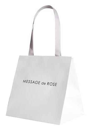 手提げ袋M 薔薇 バラ チョコ ギフト 贈り物 誕生日 お祝い お返し 結婚 手土産 綺麗 おしゃれ かわいい チョコレート メサージュ ド ローズ