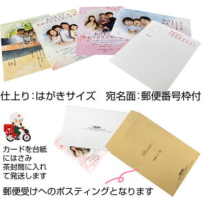 【あなたの写真とあいさつ文を入れて1枚から印刷OK!】 写真入り 年賀状 新年 挨拶状 年賀はがき おしゃれ 正月 差出人印刷有 オリジナル メッセージカード 2023年 令和五年通販 年賀状印刷 年賀状作成ソフト セール