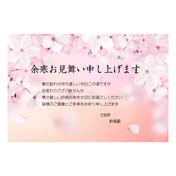 【あなたのあいさつ文を入れて1枚から印刷OK】...の紹介画像2