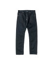 [ GERUGA ] M[Xpc / REGULAR SLIM PANTS -14oz DENIM- (black)