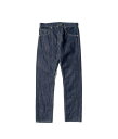 [ GERUGA ] レギュラースリムパンツ / REGULAR SLIM PANTS -14oz DENIM- color : Indigo material : Cotton100% [14onz selvedge denim] size : 29 - [ ウエスト82cm/ 股上(ベルト上)27cm/ 股下81.5cm / 渡巾31.5cm/ 膝巾21cm/ 裾巾19cm ] 31 - [ ウエスト87cm/ 股上(ベルト上)28cm/ 股下81.5cm / 渡巾32.5cm/ 膝巾22cm/ 裾巾20cm ] 33 - [ ウエスト92cm/ 股上(ベルト上)29cm/ 股下81.5cm / 渡巾33.5cm/ 膝巾23cm/ 裾巾21cm ] 35 - [ ウエスト97cm/ 股上(ベルト上)30cm/ 股下81.5cm / 渡巾35.5cm/ 膝巾24cm/ 裾巾22cm ] ◆ 定番5ポケットデニムパンツのGERUGAニュースタンダードモデル。 ◆ ワタリに程よくゆとりを残したスリムなシルエット。 ◆ 適度なテーパー加減はブーツもスニーカーも合わせやすいように設定。 ◆ ポケットラインヨークバランスなどのパーツバランスでスタンダードデザインながら存在感あります。 ◆ 脇割りは片耳タイプ。 ◆ 製品洗い済み。乾燥機は不可。 ＜マイナーチェンジあり＞ バックヨークとバックポケットのバランスを見直しました。 裾幅をぐるりで0.5cm広げました。 ＜ピュアインディゴセルヴィッチデニム 14oz＞ ビンテージ感を追求するためより不揃いなチュラル感にこだわってタテ糸2種類のナチュラルムラ7Sをランダムに整経。 少し赤味のあるインディゴカラーが特徴です。 ヨコ糸も端番手7.4Sというこだわりの別注糸をベージュに染めてインディゴ生地の表情に深みを持たせています。 昔ながらの日本の力織機で織られる特有の凹凸のある素朴な風合が古き良き時代のビンテージ感を再現してくれる。