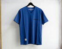 [ GERUGA ] ^MXRbgVlbNTVc / TANGUIS COTTON V-NECK Tee(bl)