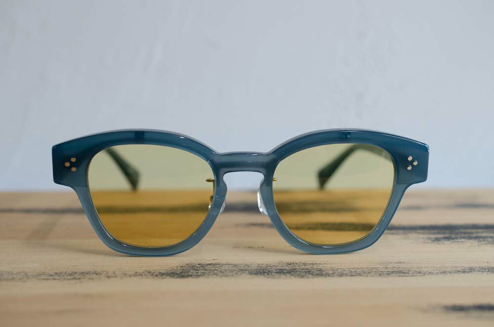 CYBORG / Clear Blue Gray / Brown Orange Lens