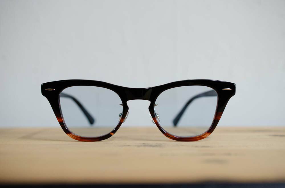 [ Mr.CASANOVA ] ONEDROP / Clear Brown / Emerald Green Lens