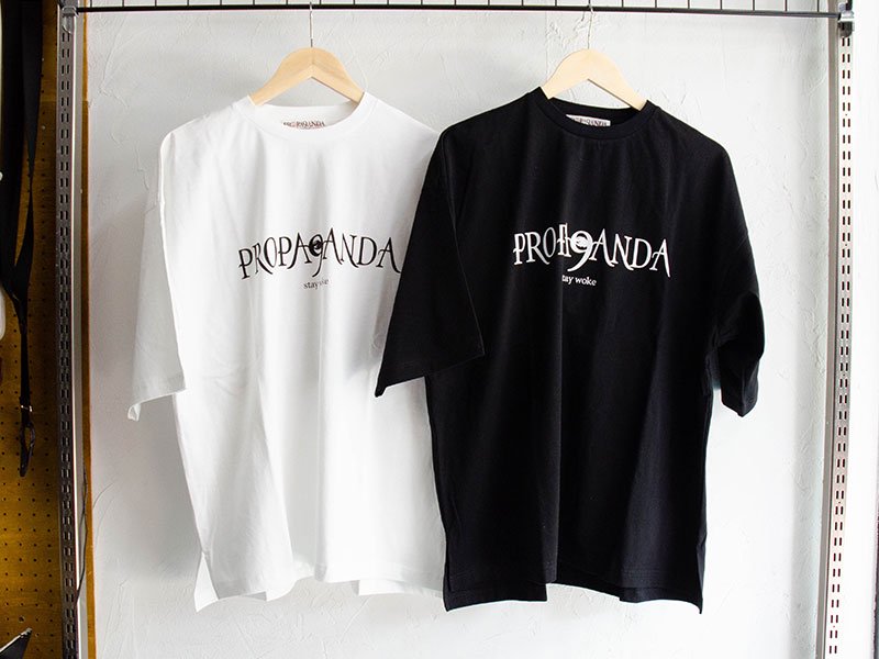 [ PROPA9ANDA ] ウォークアップビッグTシャツ / WOKE UP BIG TEE