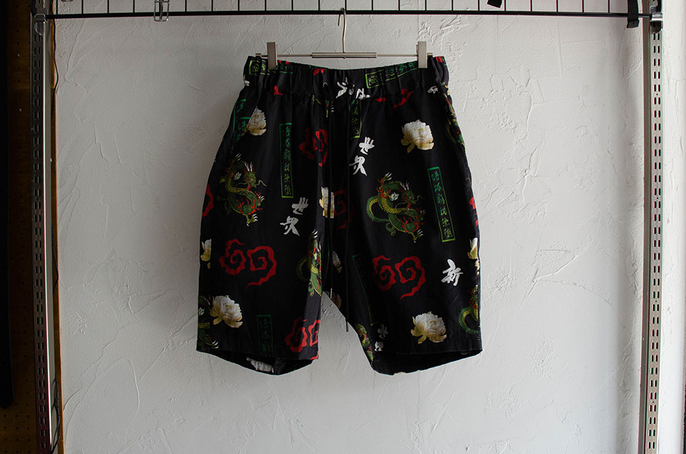 [ PROPA9ANDA ] PEONY DRAGON SHORTS number : P26202 color : BLACK fabric : COTTON100% size : 29 / 31 / 33 29 inch : ウエスト6...