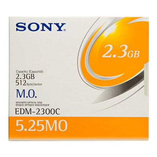 【送料無料】 SONY 5インチ MOディスク 5枚セット 2.3GB EDM-2300C 5.25 ...