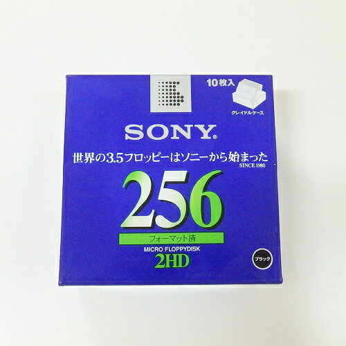  SONY 3.5 2HD եåԡǥ 256եޥå 100祻å ˡ 3.5 3.5inch floppydisk 256format