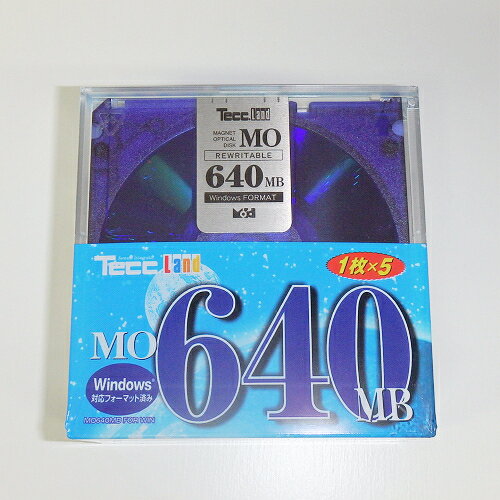 新品 帝人 3.5インチ MOディスク 50枚セット 640MB Windowsフォーマット 3.5型 【送料無料】 2