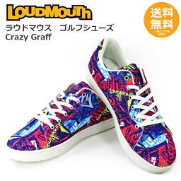 LOUDMOUTH　スパイクレス ゴルフシューズ Crazy Graff クレージーグラフ LM-GS0002【送料無料】