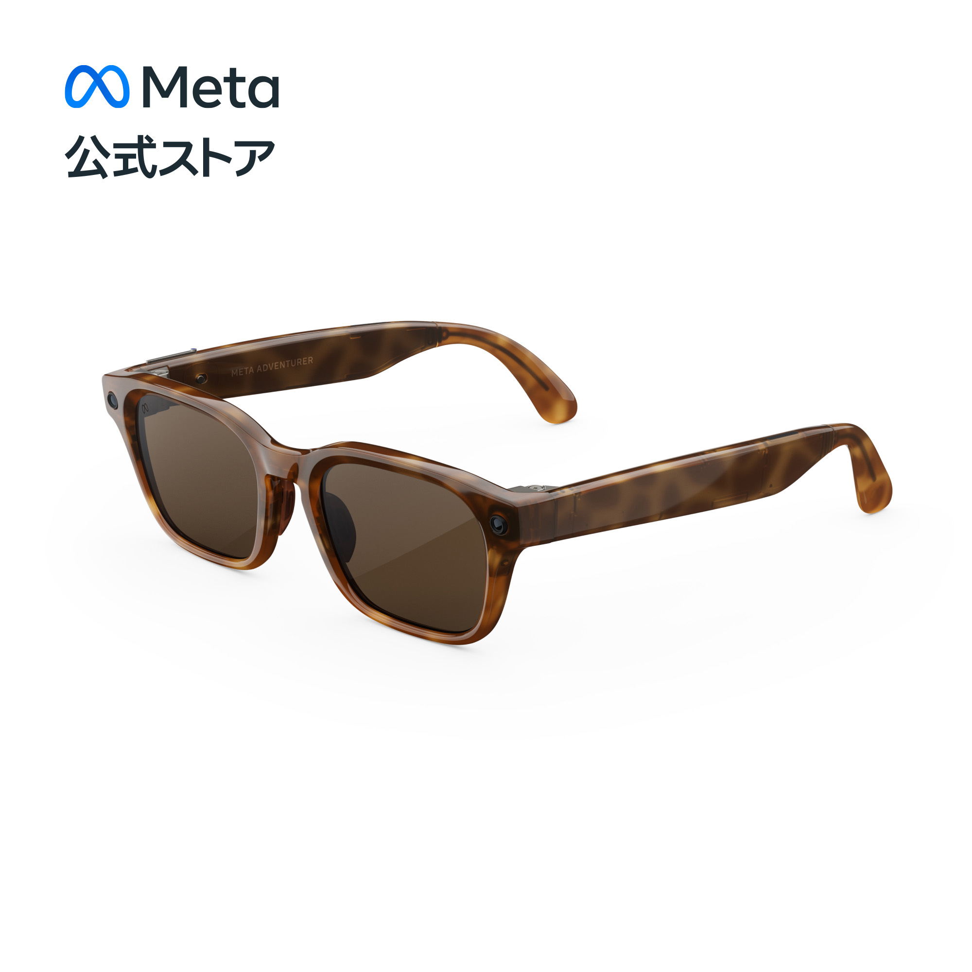 Meta Adventurer AIグラス、スタンダード、クラシック、トータスブラウンレンズ