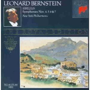 【中古】Sibelius Symphonies 4 / Bernstein, Nypo（帯なし）