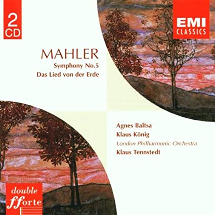 【中古】Mahler:Sym No.5/Das Lied Erde / Mahler, Baltsa, Konig（帯なし）
