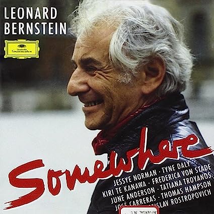 【中古】Somewhere / Bernstein, Norman, Te Kanawa（帯なし）