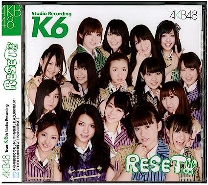 【中古】AKB48 Team K 6th studio Recording 「RESET」 / AKB48 Team K（帯あり）