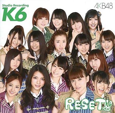 【中古】AKB48 Team K 6th studio Recording 「RESET」 / AKB48 Team K （帯なし）