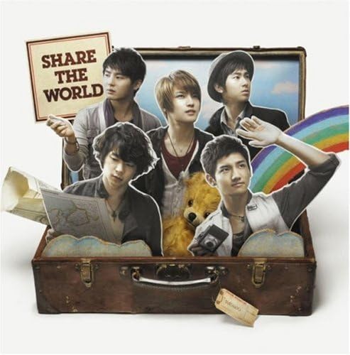 【中古】Share The World / ウィーアー!(DVD付)(ジャケットA) / 東方神起 （帯なし）