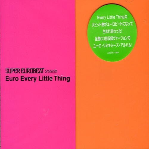 【中古】SUPER EUROBEAT presents Euro Every Little Thing / Every Little Thing （帯なし）