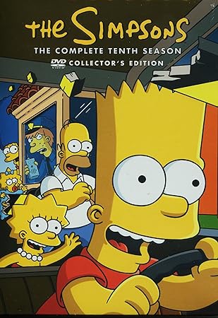【中古】Simpsons: Season 10 (4pc) (Full Dub Sub Ac3 Dol) (DVD)（帯なし）