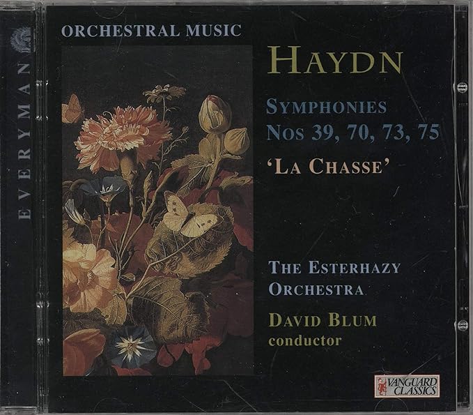 Haydn;Syms.39,70,73,75 / Blum, Esterhazy Orchestra（帯なし）