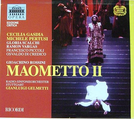 Rossini;Maometto II / Gasdia, Stuttgart Rso, Gelmetti （帯無し）