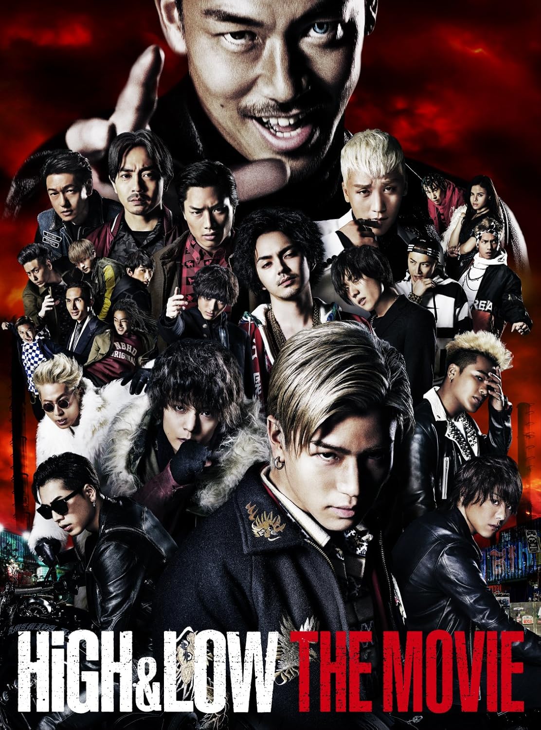 【中古】HiGH & LOW THE MOVIE(通常盤) [Blu-ray] / AKIRA、TAKAHIRO、黒木啓司（帯無し）