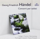【中古】協奏曲集 ピノック&イングリッシュ・コンサート、プレストン(org)U.ホリガー(hp) / Handel ヘンデル(帯無し)