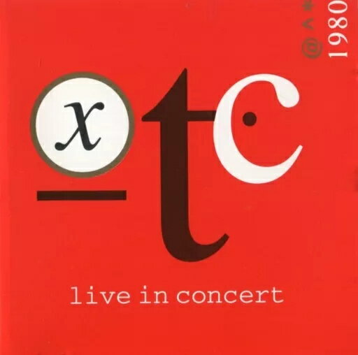 ����š�1 LIVE IN CONCERT 1980[͢����] / XTC����̵����