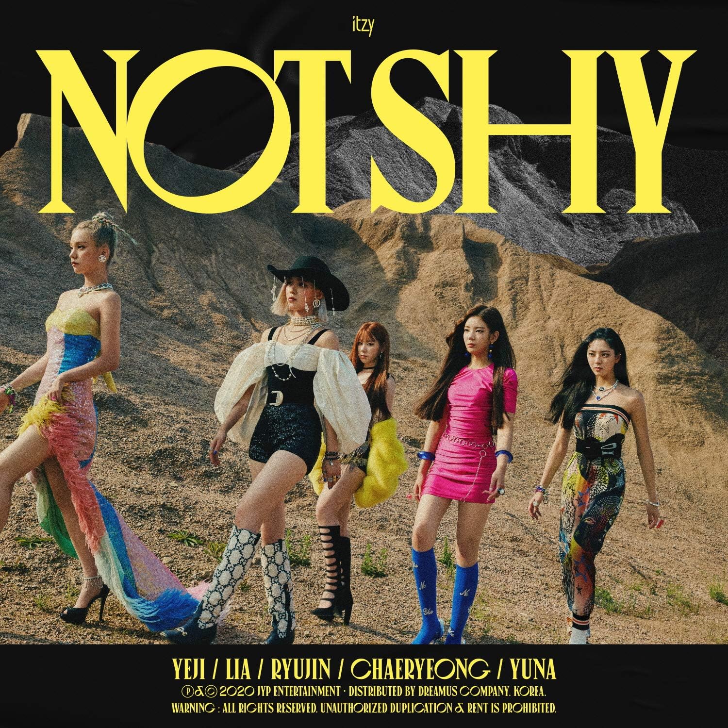 【中古】Not Shy (ランダムバージョン) / ITZY(帯無し)