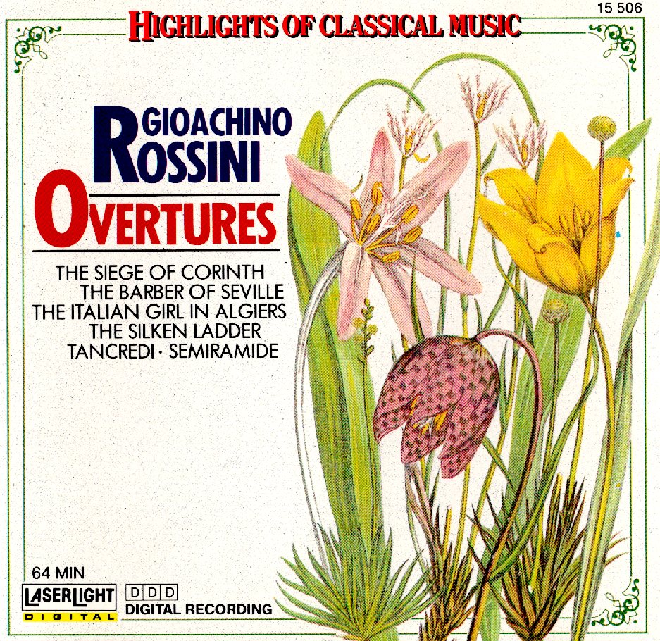 【中古】Highlights of Classical Music- Rossini: Overtures / プロヴディフ(帯無し)