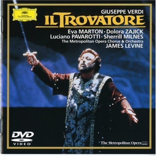 【中古】ヴェルディ:歌劇《トロヴァトーレ》全曲 [DVD] / レヴァイン(ジェイムズ)（帯無し）...
