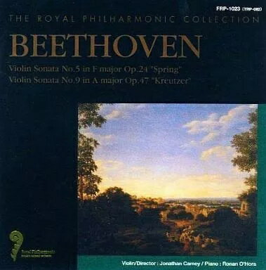 【中古】ベートーヴェン：ヴァイオリン・ソナタ第5番 第9番 / ジョナサン・カーネイ指揮（帯あり）