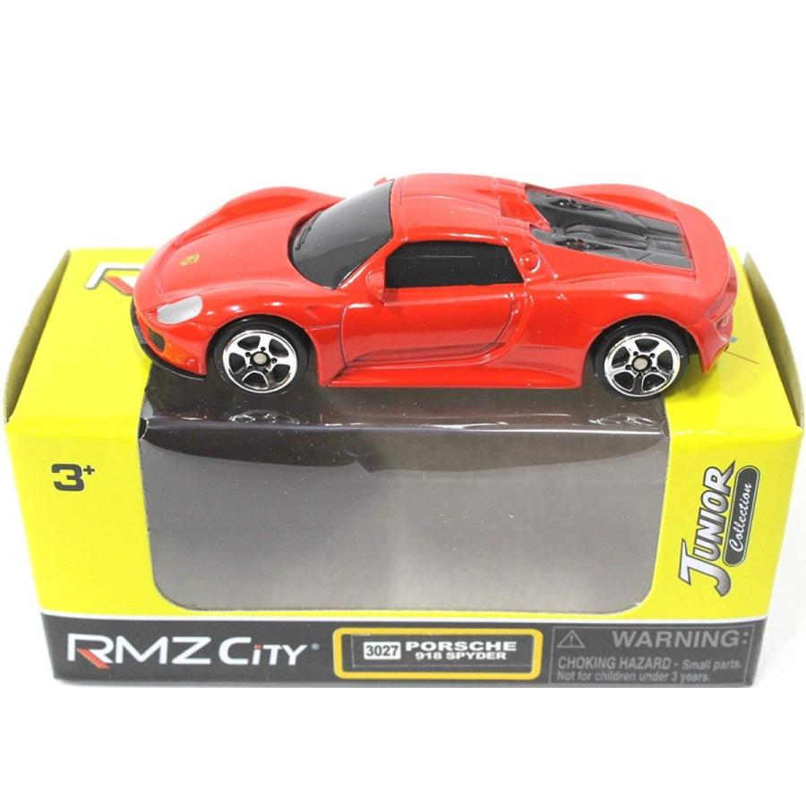 RMZ City 3027 ポルシェ 918 SPYDER Red 3インチダイキャストモデルミニミニカー