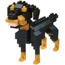 ナノブロック ドッグブリード ロットワイラー NBC_263