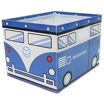 【新品未開封・未使用品】組み立て式 おかたづけBOX ブルー