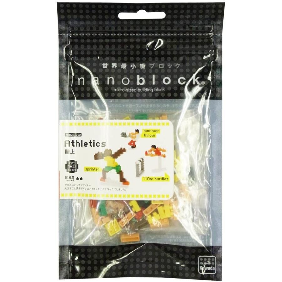 ナノブロック × 大図まこと 陸上 (ハンマー投げ&ハードル&スプリンター)