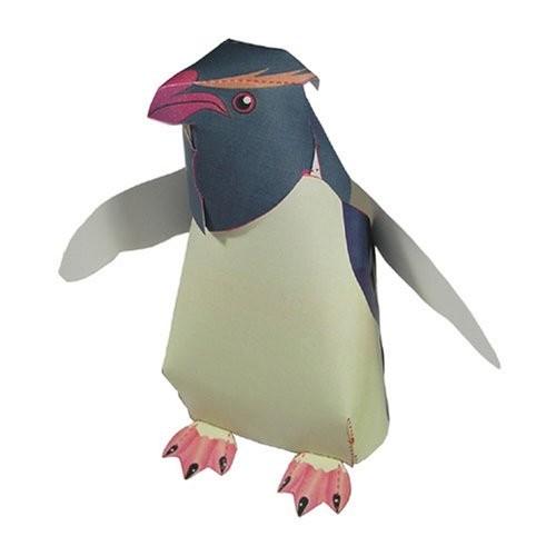 【新品未開封・未使用品】おふろde水族館 マカロニペンギン (ペーパークラフト)