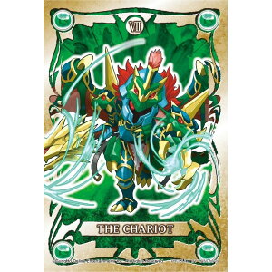 【新品未開封・未使用品】99ピース ジグソーパズル プチライト PUZZLE&DRAGONS タロット 戦車 (チャリオット) (10x14.7cm)