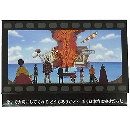 《メリー号1/今まで大切にしてくれてどうも有難う 僕は本当に幸せだった》ワンピース名シーンあぶらとり紙☆アニメ通販☆