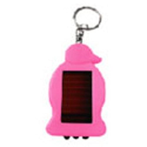 PENGUIN SOLAR BATTERY LIGHT Pink