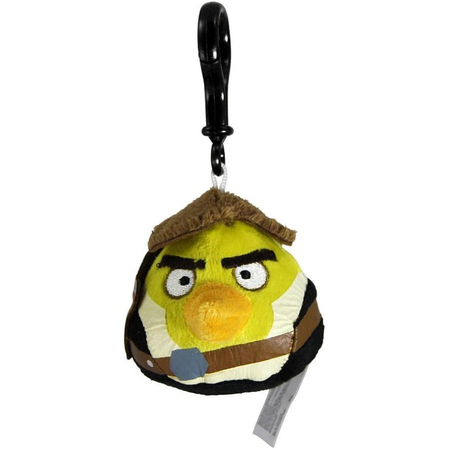 Angry Birds Star Wars Plush Backback Clip On: Han Solo / アングリーバード スター・ウォーズ モコモコ バックパッククリップ：ハン・ソロのサムネイル